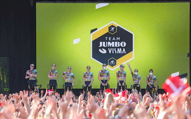 Team Jumbo Vista at Tour de France 2022. Source: PD